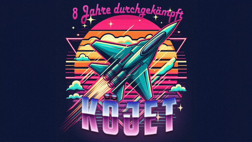 Ein Jet mit dem Logo der Körösi